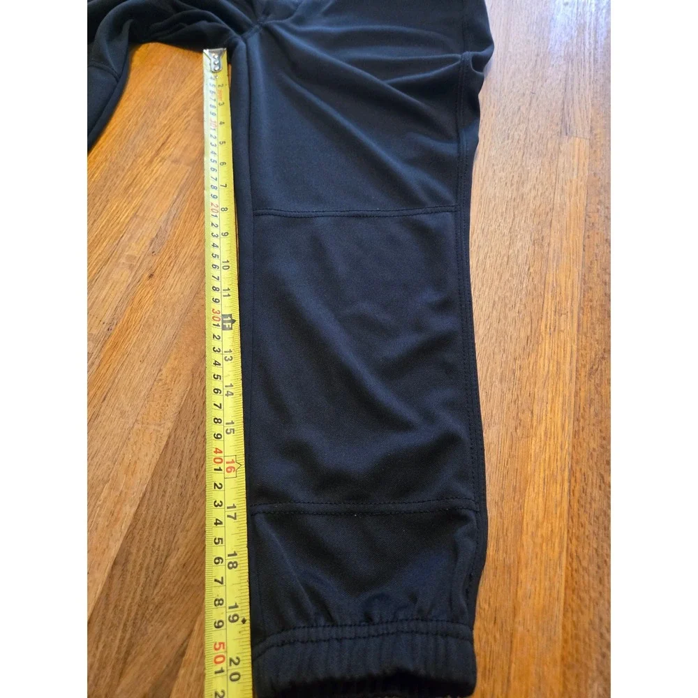 Champro Girls XL Black Fireball Low-Raise Knicker-Style Fastpitch Softball Pants